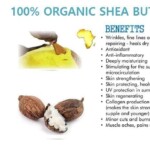list of cosmetic benefits of shea butter